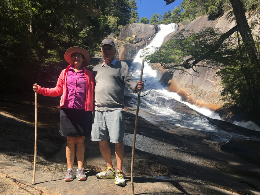 Nahuel Haupi National Park - amazing morning private sail and hike to the waterfall well off the beaten path and an exceptional experience